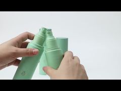 थोक खाली प्लास्टिक कॉस्मेटिक बोतलें 80ml, 100ml, 120ml, 150ml फ्लैट-शोल्डर लोशन पंप बोतलें